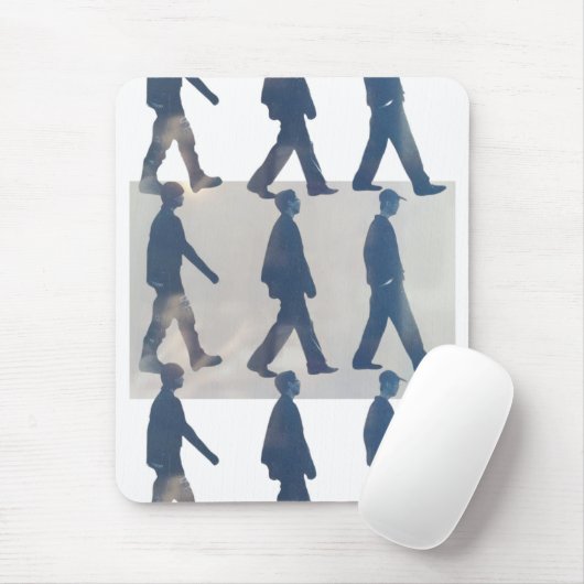 Auf die Erde wandern Mousepad (Mit Mouse)
