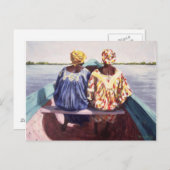 Auf die Insel 1998 Postkarte (Vorne/Hinten)