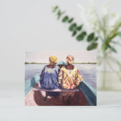 Auf die Insel 1998 Postkarte (Stehend Vorderseite)