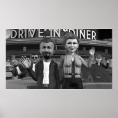 Auf die Kamera springen - kleines Poster (Vorne)