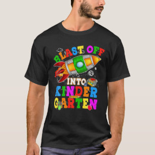 Auf die Kindergartenhalle zurück in die Schule T-Shirt