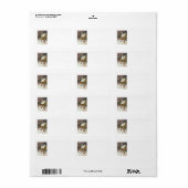 Auf die Kirchenbaumsehertrappen Adressaufkleber (Vorne)