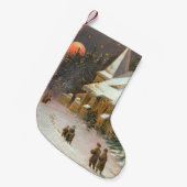 Auf die Kirchenbaumsehertrappen Kleiner Weihnachtsstrumpf (Vorderansicht (hängend))