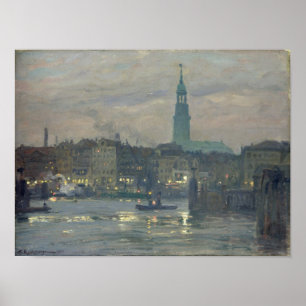 Auf die Lichter sich setzen, 1904 Poster