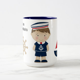 Auf die Person abgestimmt See Becher Zweifarbige Tasse
