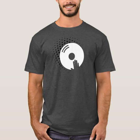 AUF DIE PERSON STIMMT DJ TShirt (Vorderseite)