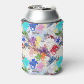 Auf die Pferderennen Dosenkühler (Kanne Rückseite)