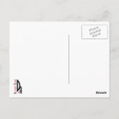 Auf die Postkarte der Sterne (Rückseite)
