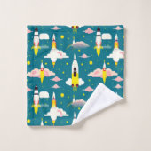 Auf die Sterne Badhandtuch Set (Waschlappen)