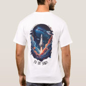 Auf die Sterne | T-Shirt (Rückseite)