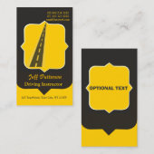 Auf die Straße! Fahrer Visitenkarte (Vorne/Hinten)