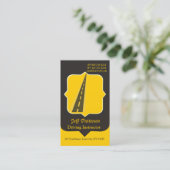 Auf die Straße! Fahrer Visitenkarte (Stehend Vorderseite)