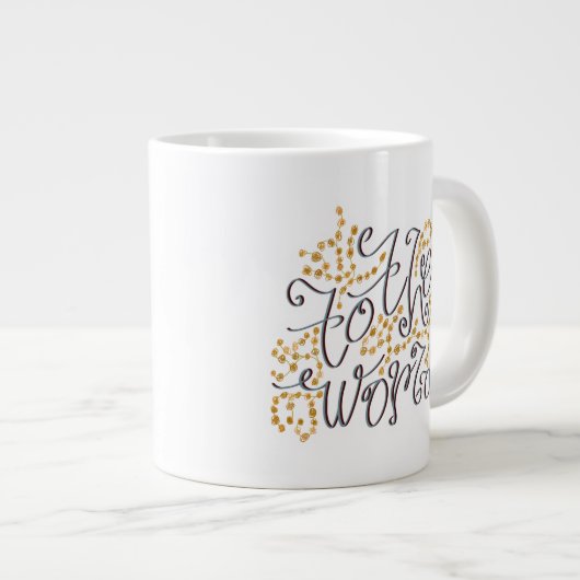 auf die Tasse der Welt, links (Vorderseite Rechts)