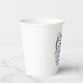 Auf die Welt Hanukkah jüdischer Funny Pappbecher (Rechts)