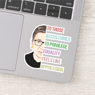 auf diejenigen, die Privilege-Equality-Feels Aufkleber