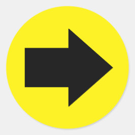 auf diese Weise (rechts) Aufkleber