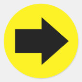 auf diese Weise (rechts) Aufkleber (Vorderseite)