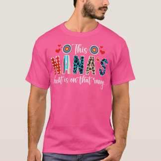 Auf diesem Gebiet Archery Nana Grandma nana a Arch T-Shirt