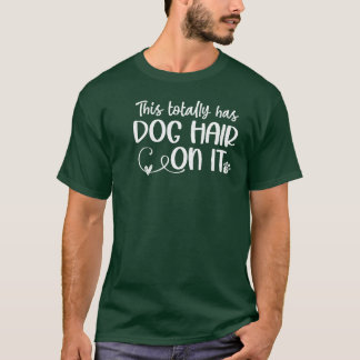 Auf dieser Insel gibt es Hundshaare, Hundeliebhabe T-Shirt