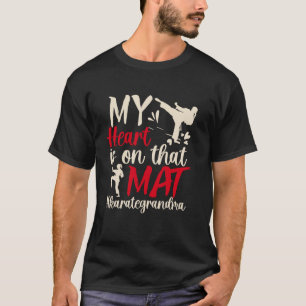 Auf dieser Matte Karate Oma Karate Großmutter T-Shirt