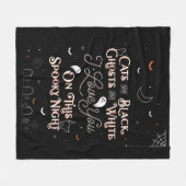 Auf dieser spöttischen Nachtwurzelblanke Fleecedecke (Vorderseite (Horizontal))