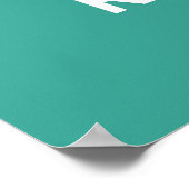 Auf Dinosaurier-Plakat behalten oder drucken Poster (Ecke)