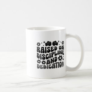Auf Disziplin und Hingabe ausgerichteter Boxer Spo Kaffeetasse