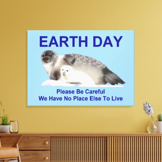 Auf dünnen Eisen Leinwanddruck (Insitu (Wohnzimmer))