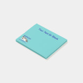 Auf dünnen Eisen Post-it Klebezettel (angewinkelt)