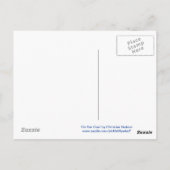 "Auf eigene Faust"-Postkarte Postkarte (Rückseite)
