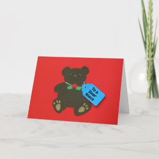 Auf ein liebes Niece Feiertagskarte