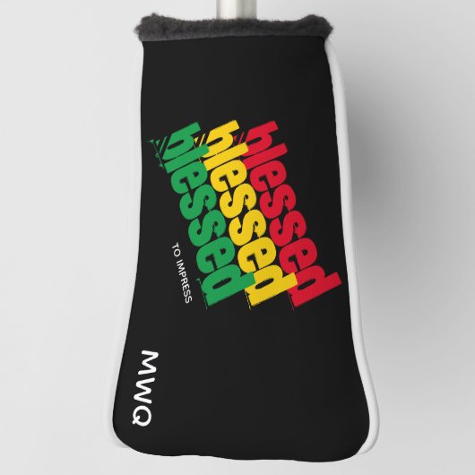 AUF EINDRUCKENDEN PUTTER GOLF HEADCOVER (Rotieren 90)