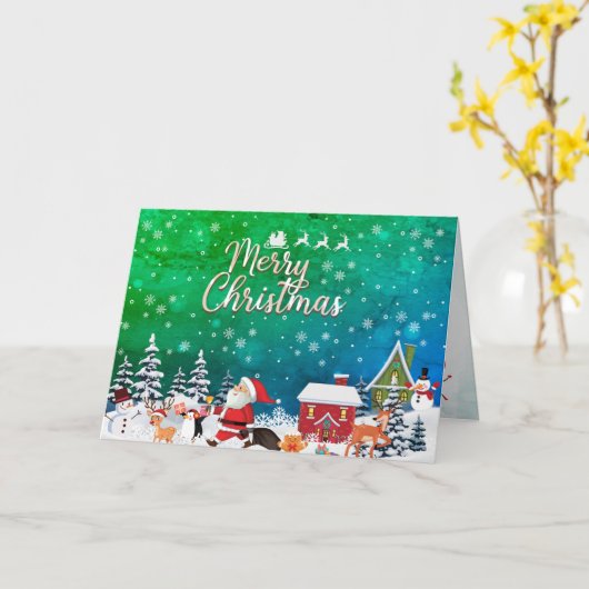 Auf eine besondere Grandtochter Frohe Weihnachtska Karte (Gelbe Blume)