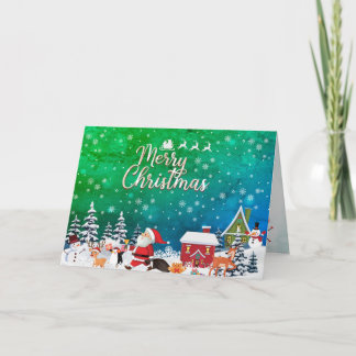 Auf eine besondere Grandtochter Frohe Weihnachtska Karte