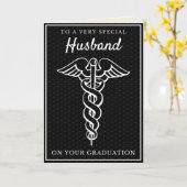 Auf eine besondere XXXX medizinische Abschluss-Kar Karte (Gelbe Blume)