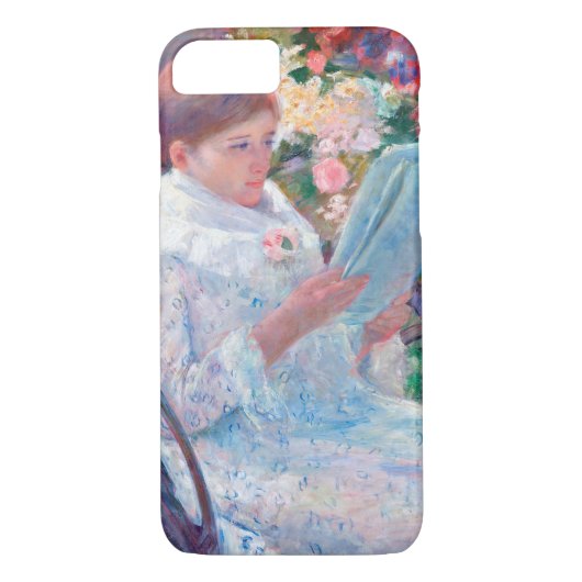 Auf einem Balkon, Mary Cassatt Case-Mate iPhone Hülle (Rückseite)