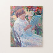 Auf einem Balkon, Mary Cassatt Puzzle (Vertikal)