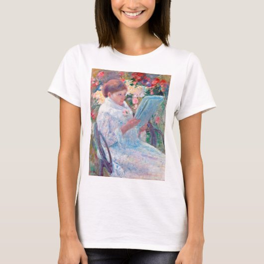 Auf einem Balkon, Mary Cassatt T-Shirt (Vorderseite)