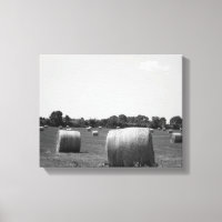 Auf einem Bauernhof 11x14 eingetragene schwarz-wei