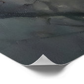 Auf einem Baum sitzender Vogel Dark Academia, Voge Poster (Ecke)