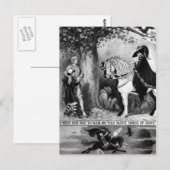 Auf einem blassen Pferd Postkarte (Vorne/Hinten)