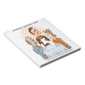 Auf einem Dialektort Notizblock (angewinkelt)