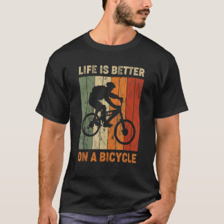 auf einem Fahrrad Fahrrad 3 T-Shirt