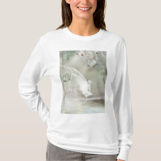 Auf einem grauen Morgen-T-Shirt T-Shirt