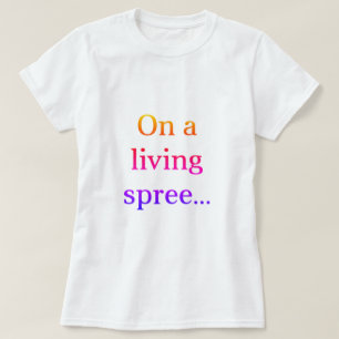 Auf einem lebendigen T - Shirt