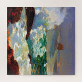 Auf einem Lee Shore Winslow Homer 1900 Puzzle (Horizontal)