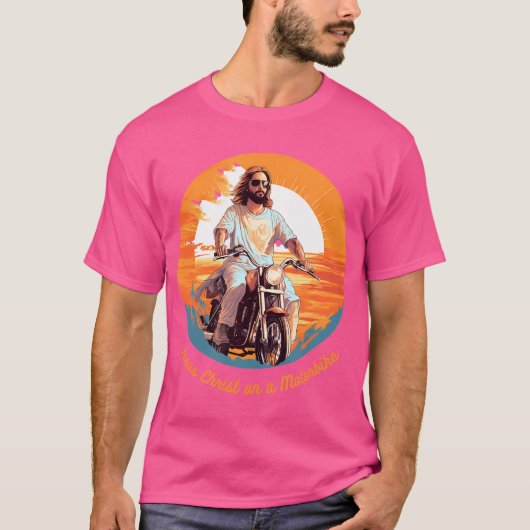 Auf einem Motorrad T-Shirt (Vorderseite)