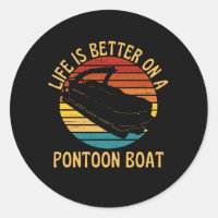 Auf einem Pontoon-Boot ist das Leben besser