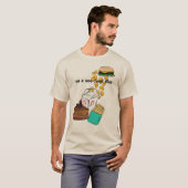 Auf einem Sehen-Nahrungdiät-Shirt T-Shirt (Vorne ganz)