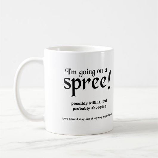 Auf einem Spree Funny Mug Kaffeetasse (Links)